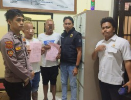 Polres Bondowoso Amankan Dua Terduga Pelaku Pengeroyokan Satu Diantaranya Oknum Kepala Desa
