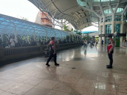 Polres Bandara Ngurah Rai Beri Pelayanan Prima kepada Pengguna Jasa Bandara