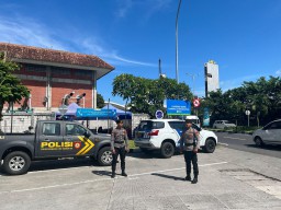 Polres Bandara I Gusti Ngurah Rai Perketat Pengamanan Jelang Arus Balik Lebaran