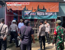 Polres Pelabuhan Tanjung Priok dan TNI Gelar Patroli Rumsong, Perkantoran, Gurang, Kapal, Obvitnas Siang-Malam Selama Libur Lebaran.