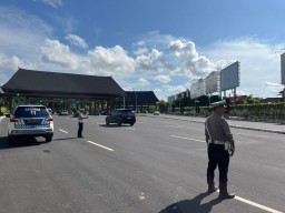 Polres Bandara Ngurah Rai Terus Pantau Pergerakan Arus Balik Lebaran