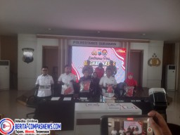 Polrestabes Surabaya Berhasil Ungkap Kasus Pelaku Pembunuhan di Jalan Pattimura