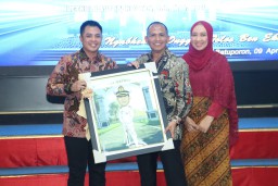 Hadiri Pamit Kenal Danlanal Batuporon, Kapolres Bangkalan Sampaikan Terimakasih Atas Dedikasinya