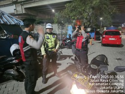 Kapolres Pimpin Patroli Skala Besar Cipkon, Cegah Gangguan Kamtibmas .