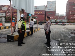 Sambang Kanitbinpolmas, Himbauan Kamtibmas dan Sosialisasi Hotline 110.