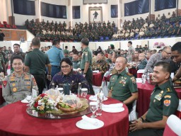 Kapolda Bali Hadiri Pisah Sambut Pangdam IX/Udayana