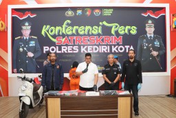 Polres Kediri Kota Berhasil Amankan Residivis Pencurian di Kamar Kos Yang Viral di Medsos