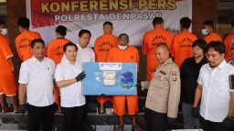 Residivis Jaringan Narkoba: Hampir 1 Kg Sabu di Amankan Satresnarkoba Polresta Denpasar