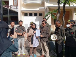 Eksekusi Pengosongan Lahan di Ciracas Berjalan Kondusif, Polisi Kerahkan 83 Personel.