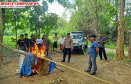 Polsek Sokobanah Gelar Patroli Harkamtibmas Komitmen Mencegah Judi Sabung Ayam