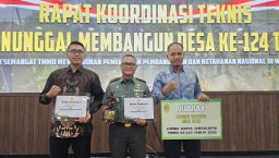 Kodim 1619/Tabanan Raih Juara Satu Nasional Kategori Media Cetak dalam LKJ TMMD ke-123