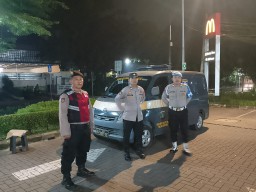 Polsek Cipayung Gelar Operasi Cipta Kondisi Antisipasi Tawuran dan Kriminalitas di Titik Rawan.