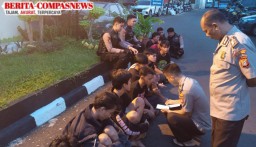 Tim Presisi Polda Metro Jaya Gagalkan Aksi Tawuran, 9 Remaja Diamankan di Pasar Rebo.