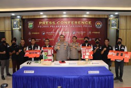 Polres Pelabuhan Tanjung Priok Ungkap 10 Kasus Narkoba, Sita Barang Bukti Bernilai Rp. 2,3 Miliar*