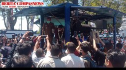 Bupati Sampang, Forkopimda dan BNN RI turut memusnahkan barang bukti Narkoba yang berhasil dirampas dari Hasil Kejahatan di Wilayah Hukum Sampang 
