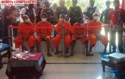 Ngerii ! Sabu 14,6 Kg dan Ganja 8,7 Kg Dimusnahkan BNNP Jatim