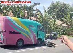 Maut di Jalan Lingkar Selatan Sampang, Pengendara Motor Ditabrak Mobil Ekspedisi