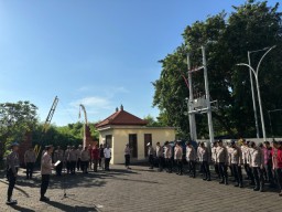 Polres Bandara Ngurah Rai Siaga Antisipasi Hari Buruh Internasional