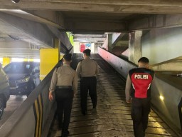 Cegah Gangguan Keamanan, Polres Bandara Lakukan Monitoring Ketat di Parkiran Terminal Internasional
