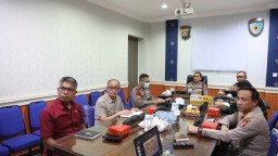 Wakapolda Bali Ikuti Rakor Anev Pelaksanaan Operasi Kewilayahan Pemberantasan Aksi Premanisme