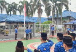 Lapas Tebing Tinggi Laksanakan Upacara Peringatan Hari Kebangkitan Nasional ke-117