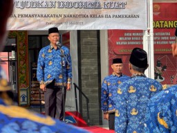 Berpihak dan Berkelanjutan: Lapas Narkotika Pamekasan Resapi Makna Harkitnas Dengan Khidmat