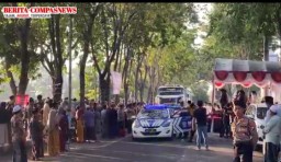 Pemberangkatan Jemaah Haji di Sampang Berjalan Lancar dengan Pengamanan Polres