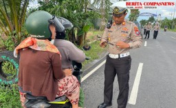 Satlantas Polres Sampang Gelar Ops Gabungan Pemeriksaan Kendaraan Bermotor
