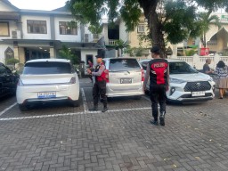 Polres Bandara Ngurah Rai Siapkan Pengamanan Untuk Ibadah Minggu di Gereja Ekklesia