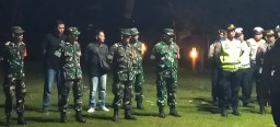 Kodim 1616/Gianyar Libatkan Personel Amankan Giat Sanga-Sanga Fun Run 7K