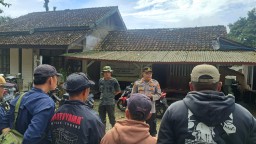 Gabungan Rutin Patroli Simpati di Gelar Wilayah Perhutani Cibaliung
