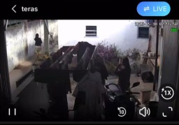 Aksi Terduga Maling Perempuan ini Terekam CCTV di Jalan Imam Bonjol, Sebelum Tertangkap di Jalan Pahlawan