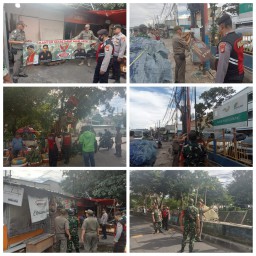 Pembersihan dan Penurunan Bendera Ormas di Jakarta Timur Berjalan Aman dan Kondusif