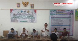 Pemerintah Desa Waringin Jaya Gelar acara Sosialisasi Bidang Hukum dan Perlindungan Masyarakat.