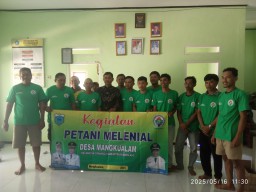 Pemerintah Desa Mangku Alam Giat Acara penyuluhan pertanian dalam Rangka Petani Melinial.