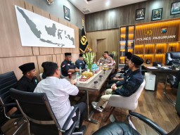 Kapolres Gandeng Pagar Nusa Bangil Jaga Kondusivitas Pasuruan