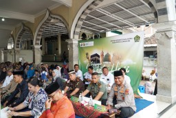 Kapolres Klungkung Hadiri Pelepasan Calon Jemaah Haji Kabupaten Klungkung