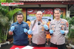 Enam Pelaku Curanmor Ditangkap Polsek Jatiuwung, Dua Polisi Terluka
