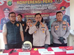 Polsek Duren Sawit Ungkap Tiga Kasus Kriminal: Penipuan, Pemerasan, dan Curanmor