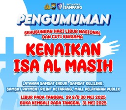 Samsat Polres Sampang Tutup Sementara Layanan Perpanjangan STNK