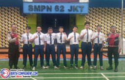 Polsek Jatinegara Gelar Mitigasi Tawuran di SMPN 62 Jakarta, Samapta Jadi Sahabat Sekolah