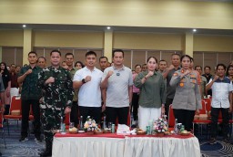 Kapolres Jembrana AKBP Kadek Citra Dewi Suparwati, Hadiri Sosialisasi Program Makan Bergizi Gratis