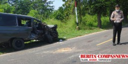 Kecelakaan Mengerikan di Sampang: Minibus dan Truk Fuso Bertabrakan, Korban Luka Berat