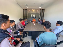 Polsek Nusa Penida Hadiri Penutupan Operasi SAR Pencarian WNI Yang Hilang