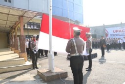 Perkuat Komitmen terhadap Nilai-Nilai Luhur Bangsa, Polres Pelabuhan Tanjung Perak Peringati Hari Lahir Pancasila 2025