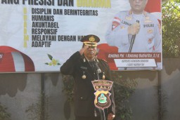 Polres Bandara Ngurah Rai Gelar Upacara Hari Lahir Pancasila Tahun 2025