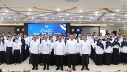Menteri Agus Andrianto Ingatkan CPNS Kemenimipas Selalu Beri Kontribusi Terbaik