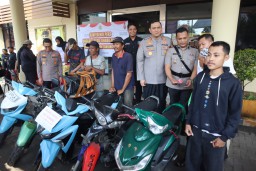 Polres Pelabuhan Tanjung Priok Ungkap Curanmor, 5 warga Muara Baru ucapkan terima kasih