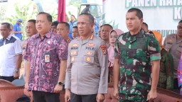 Kapolres Metro Jakarta Timur Ikuti Zoom Panen Raya Jagung Nasional Dipimpin Presiden RI