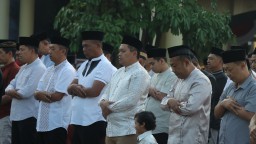 Polres Nganjuk Gelar Sholat Idul Adha dan Kurban, Tanamkan Nilai Iman, Taqwa, dan Kepedulian Dalam Tugas Kepolisian
